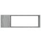 Tv-Meubel 100X24X32 Cm Bewerkt Hout Grijs Sonoma Eikenkleurig