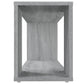 Tv-Meubel 100X24X32 Cm Bewerkt Hout Grijs Sonoma Eikenkleurig