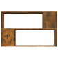 Boekenkast 100X24X63 Cm Bewerkt Hout Gerookt Eikenkleurig