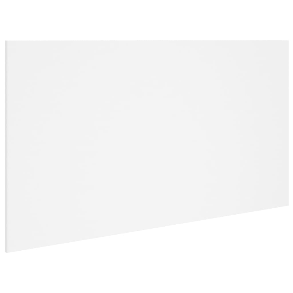 Hoofdbord 160X1,5X80 Cm Bewerkt Hout Wit
