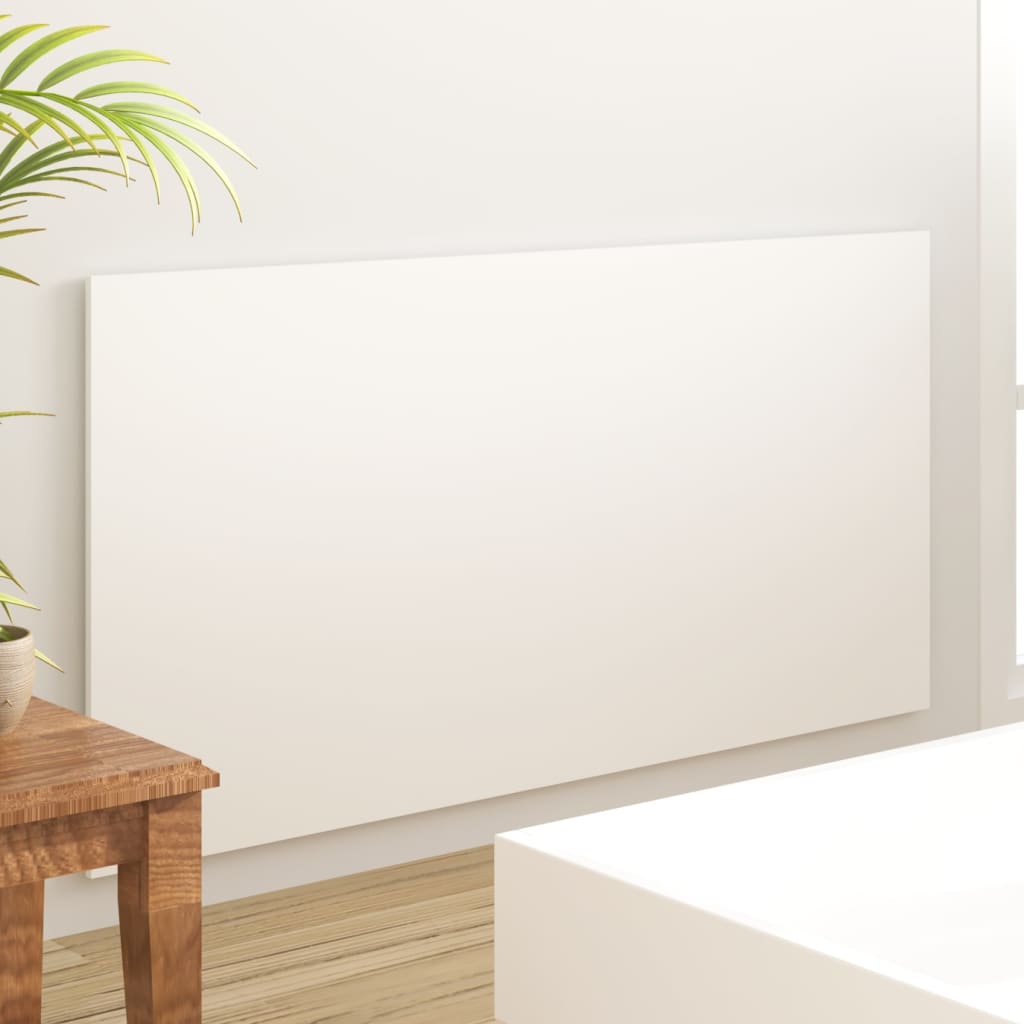 Hoofdbord 160X1,5X80 Cm Bewerkt Hout Wit