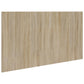 Hoofdbord 160X1,5X80 Cm Bewerkt Hout Sonoma Eikenkleurig