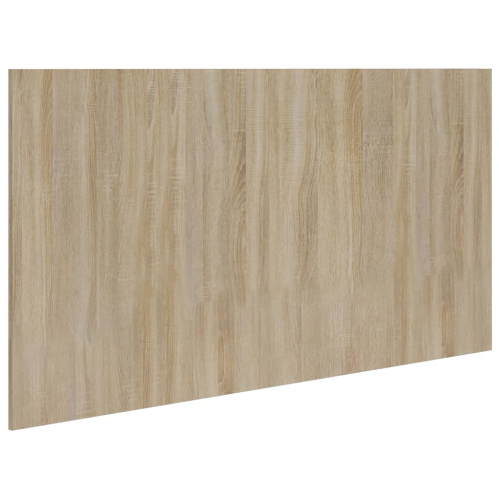 Hoofdbord 160X1,5X80 Cm Bewerkt Hout Sonoma Eikenkleurig