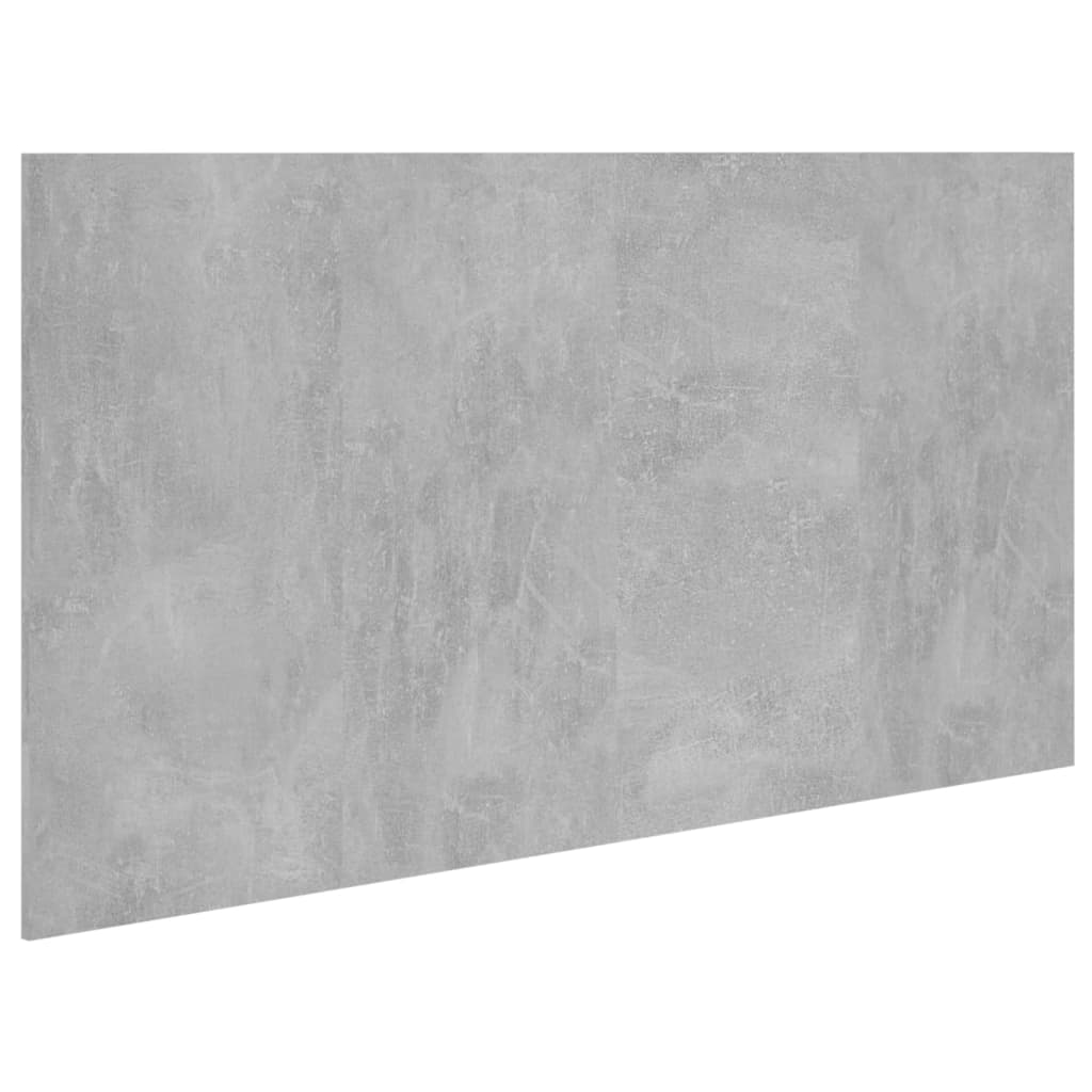 Hoofdbord 160X1,5X80 Cm Bewerkt Hout Betongrijs