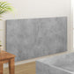Hoofdbord 160X1,5X80 Cm Bewerkt Hout Betongrijs