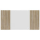 Hoofdbord 160X1,5X80 Cm Bewerkt Hout Wit En Sonoma Eikenkleurig