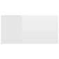 Hoofdbord 160X1,5X80 Cm Bewerkt Hout Hoogglans Wit