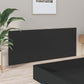 Hoofdbord 200X1,5X80 Cm Bewerkt Hout Zwart