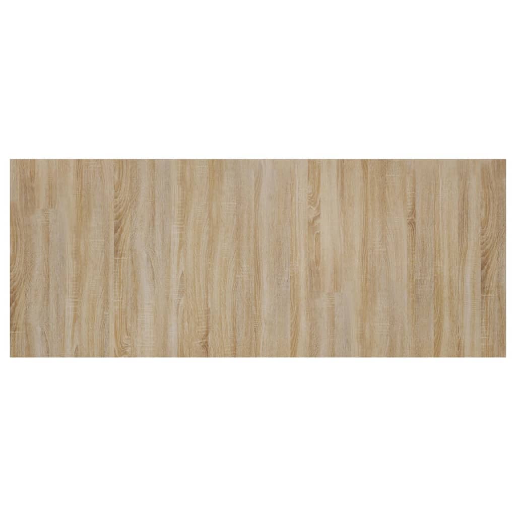 Hoofdbord 200X1,5X80 Cm Bewerkt Hout Sonoma Eikenkleurig