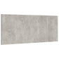 Hoofdbord 200X1,5X80 Cm Bewerkt Hout Betongrijs