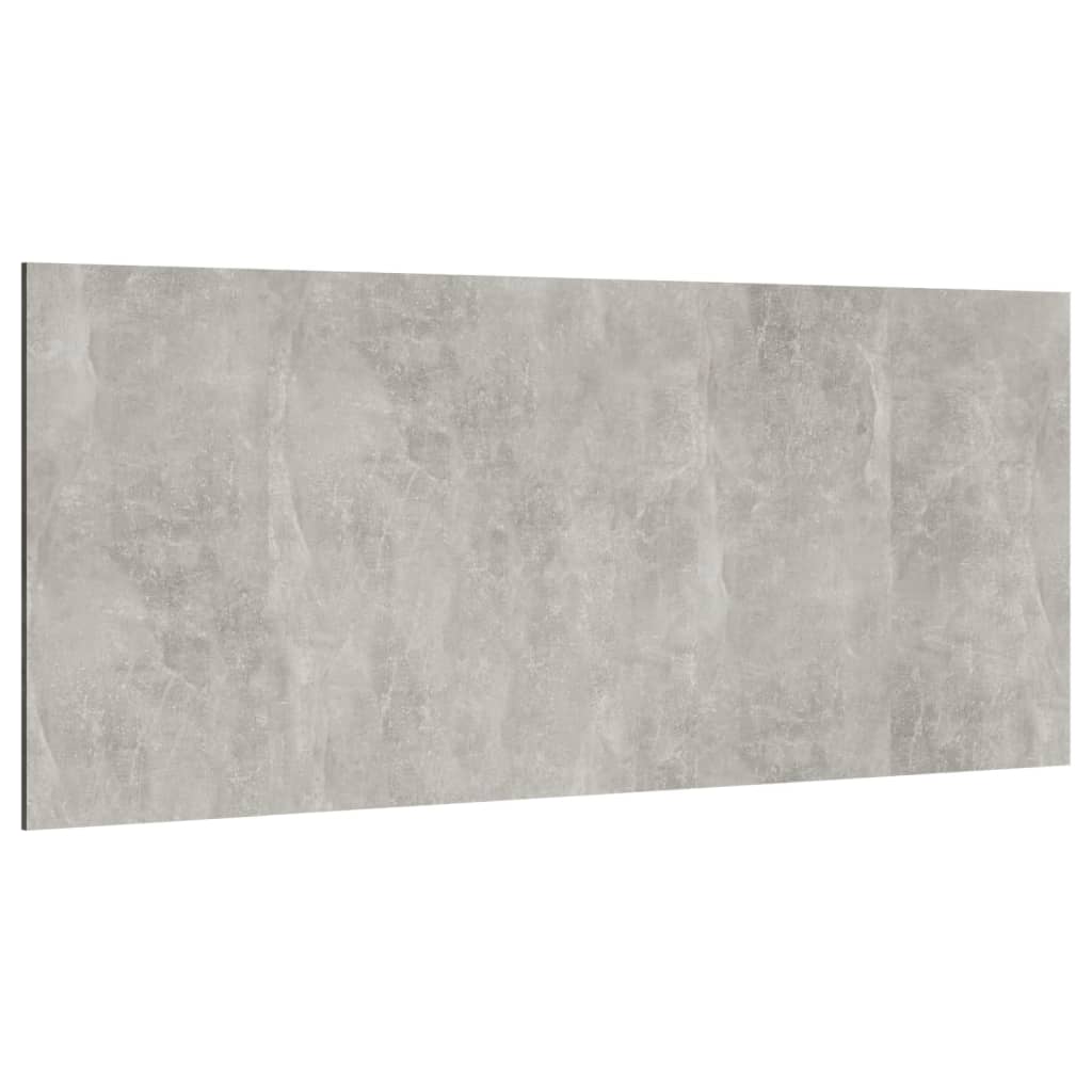 Hoofdbord 200X1,5X80 Cm Bewerkt Hout Betongrijs