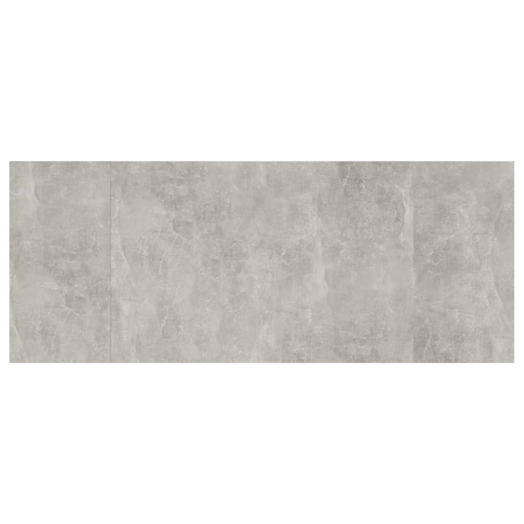 Hoofdbord 200X1,5X80 Cm Bewerkt Hout Betongrijs