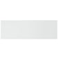 Hoofdbord Wandmodel 240X1,5X80 Cm Bewerkt Hout Wit