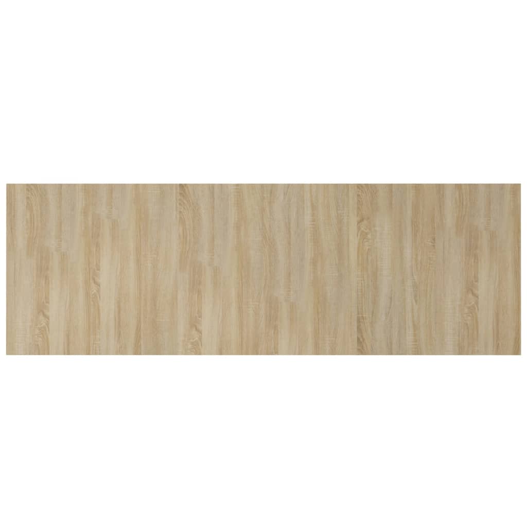 Hoofdbord Wandmodel 240X1,5X80 Cm Bewerkt Hout Sonoma Eiken