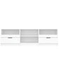 Tv-Meubel 150X33,5X45 Cm Bewerkt Hout Wit