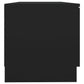 Tv-Meubelen 2 St 80X35X36,5 Cm Bewerkt Hout Zwart