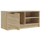 Tv-Meubelen 2 St 80X35X36,5 Cm Bewerkt Hout Sonoma Eikenkleurig