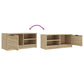 Tv-Meubelen 2 St 80X35X36,5 Cm Bewerkt Hout Sonoma Eikenkleurig
