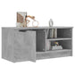Tv-Meubel 80X35X36,5 Cm Bewerkt Hout Betongrijs