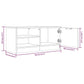 Tv-Meubelen 2 St 80X35X36,5 Cm Bewerkt Hout Wit En Sonoma Eiken
