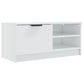 Tv-Meubelen 2 St 80X35X36,5 Cm Bewerkt Hout Hoogglans Wit