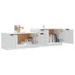 Tv-Meubel 158,5X36X45 Cm Bewerkt Hout Wit