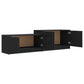 Tv-Meubel 158,5X36X45 Cm Bewerkt Hout Zwart