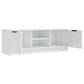 Tv-Meubel 102X35X36,5 Cm Bewerkt Hout Hoogglans Wit