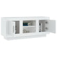 Tv-Meubel 102X35X45 Cm Bewerkt Hout Wit