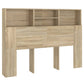 Hoofdbordkast 140X19X103,5 Cm Sonoma Eikenkleurig
