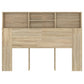 Hoofdbordkast 140X19X103,5 Cm Sonoma Eikenkleurig