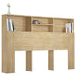 Hoofdbordkast 160X19X103,5 Cm Sonoma Eikenkleurig