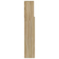 Hoofdbordkast 180X19X103,5 Cm Sonoma Eikenkleurig