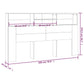 Hoofdbordkast 180X19X103,5 Cm Wit En Sonoma Eikenkleurig