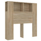 Hoofdbordkast 100X18,5X104,5 Cm Sonoma Eikenkleurig