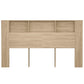 Hoofdbordkast 180X18,5X104,5 Cm Sonoma Eikenkleurig