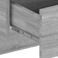 Wandnachtkastjes 2 St Bewerkt Hout Grijs Sonoma Eikenkleurig