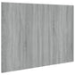 Hoofdbord 120X1,5X80 Cm Bewerkt Hout Grijs Sonoma Eikenkleurig