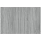 Hoofdbord 120X1,5X80 Cm Bewerkt Hout Grijs Sonoma Eikenkleurig