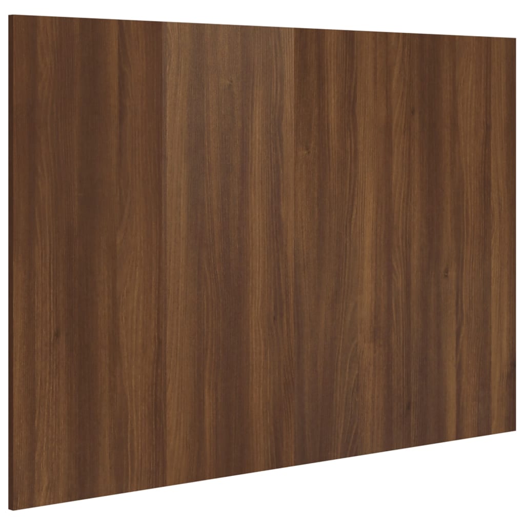 Hoofdbord 120X1,5X80 Cm Bewerkt Hout Bruineikenkleurig