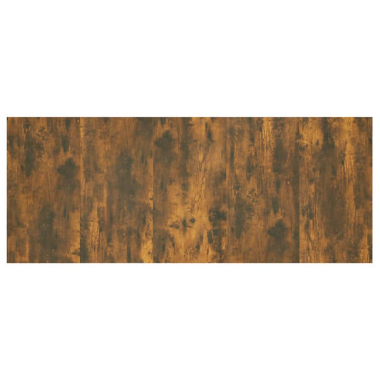 Hoofdbord 200X1,5X80 Cm Bewerkt Hout Gerookt Eikenkleurig