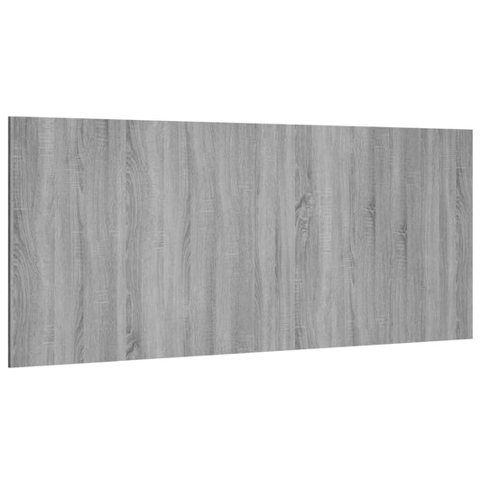 Hoofdbord 200X1,5X80 Cm Bewerkt Hout Grijs Sonoma Eikenkleurig