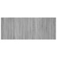 Hoofdbord 200X1,5X80 Cm Bewerkt Hout Grijs Sonoma Eikenkleurig