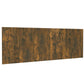Hoofdbord Wandmodel 240X1,5X80 Cm Bewerkt Hout Gerookt Eiken