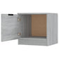 Nachtkastjes 2 St 40X39X40 Cm Grijs Sonoma Eikenkleurig