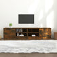 Tv-Meubelen 2 St 80X35X36,5 Cm Bewerkt Hout Gerookt Eikenkleur
