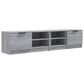 Tv-Meubelen 2 St 80X35X36,5 Cm Bewerkt Hout Grijs Sonoma Eiken