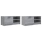 Tv-Meubelen 2 St 80X35X36,5 Cm Bewerkt Hout Grijs Sonoma Eiken