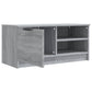 Tv-Meubelen 2 St 80X35X36,5 Cm Bewerkt Hout Grijs Sonoma Eiken