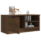 Tv-Meubel 80X35X36,5 Cm Bewerkt Hout Bruineikenkleurig